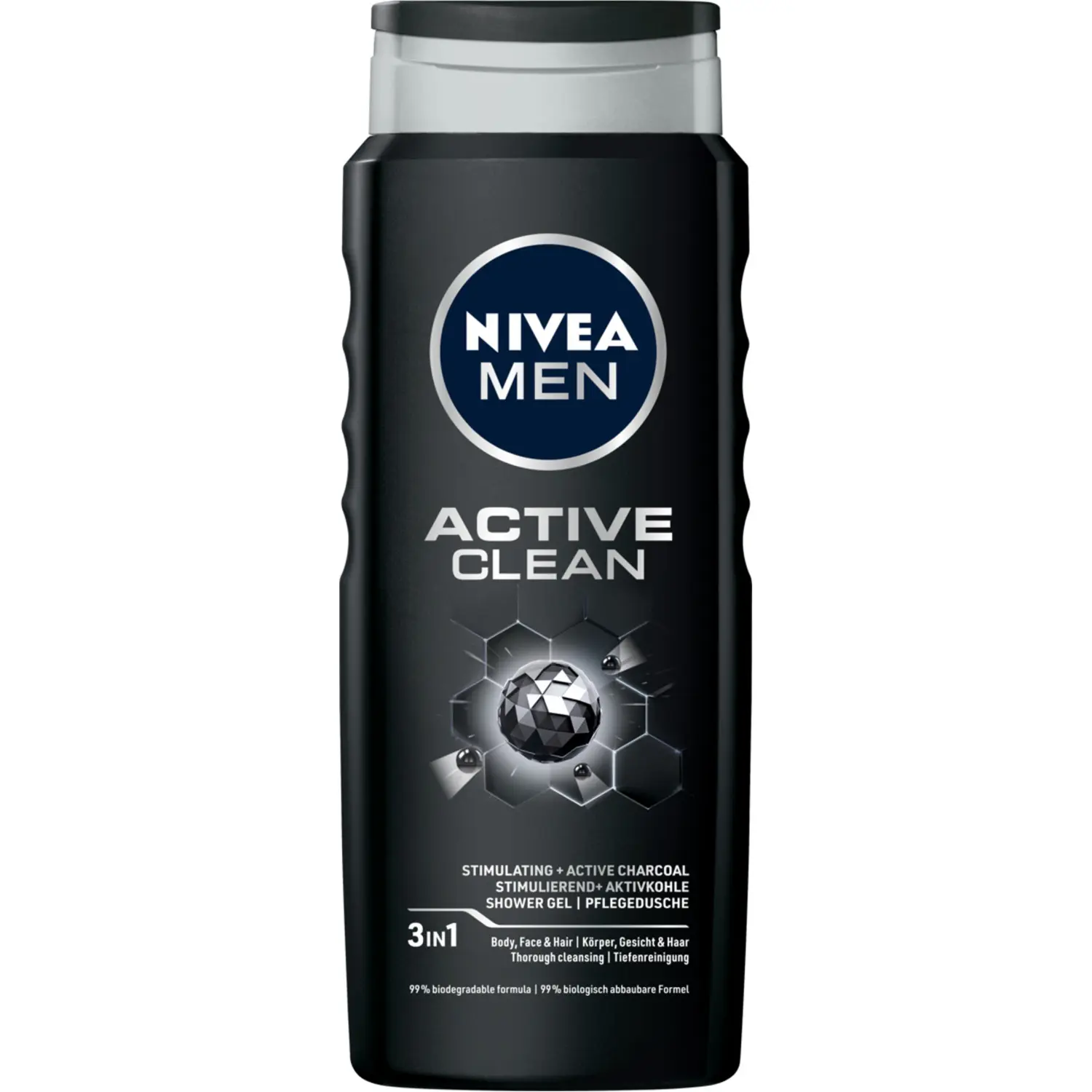 Nivea MEN Active Clean очищающий гель для душа для мужчин, 500 мл
Nivea MEN Active Clean очищающий гель для душа для мужчин, 500 мл