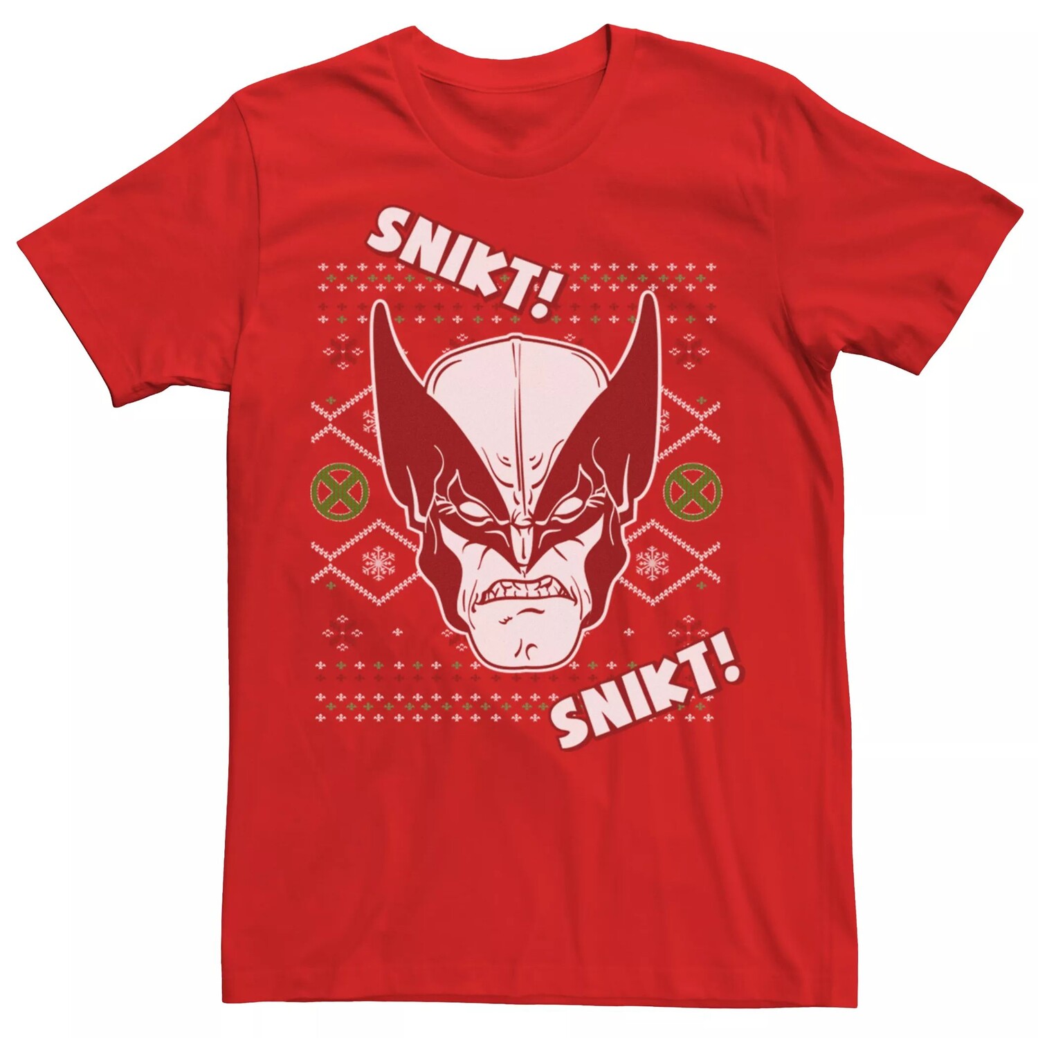 Мужская футболка с рисунком Marvel X-Men Wolverine Ugly Sweater Licensed Character
Мужская футболка с рисунком Marvel X-Men Wolverine Ugly Sweater Licensed Character