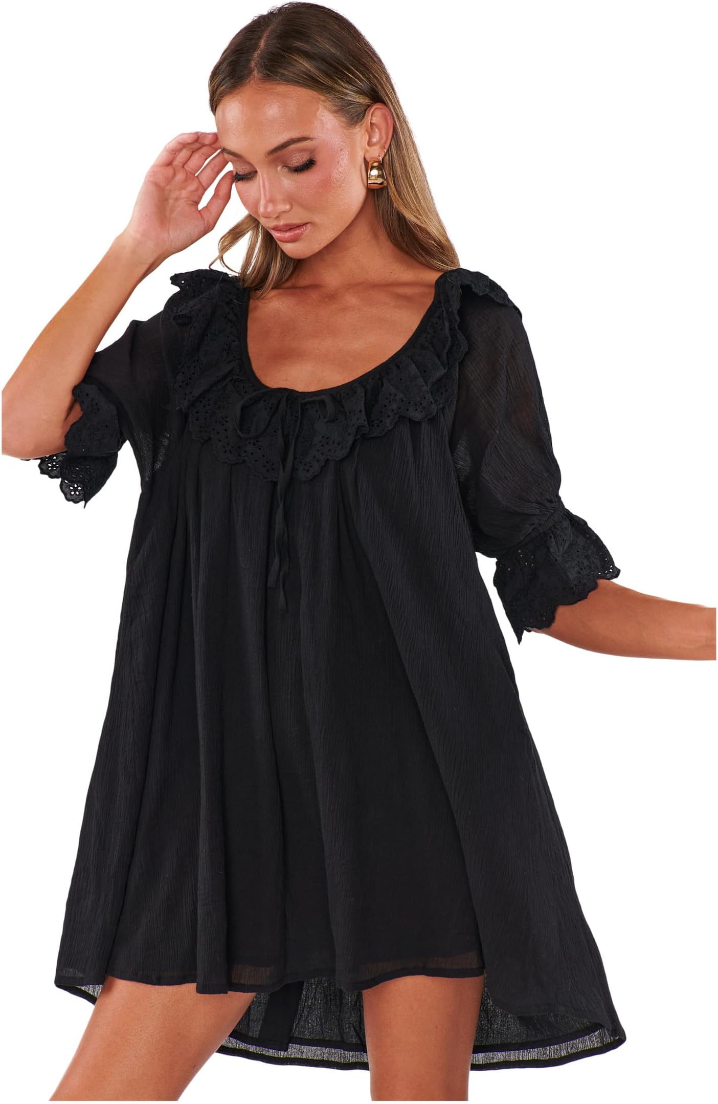 Платье Show Me Your Mumu Toulouse Dress, Black Voile
Платье Show Me Your Mumu Toulouse Dress, Black Voile