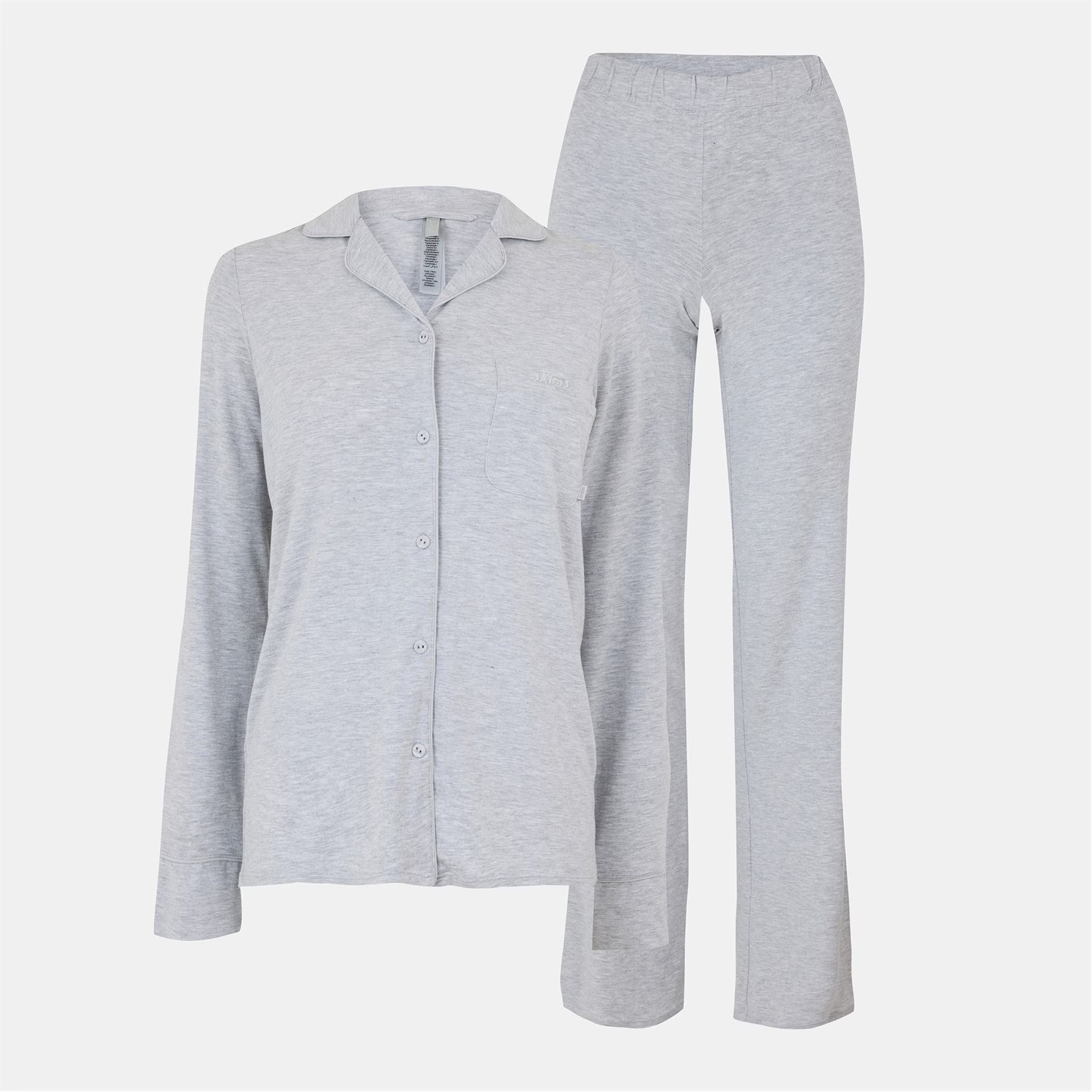 Пижамный комплект Skims Womens Soft Lounge, светло-серый
Пижамный комплект Skims Womens Soft Lounge, светло-серый