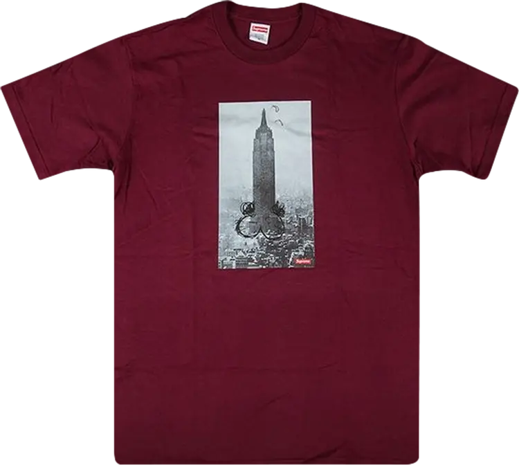 Футболка Supreme Mike Kelley The Empire State Building T-Shirt 'Burgundy', красный
Футболка Supreme Mike Kelley The Empire State Building T-Shirt 'Burgundy', красный
