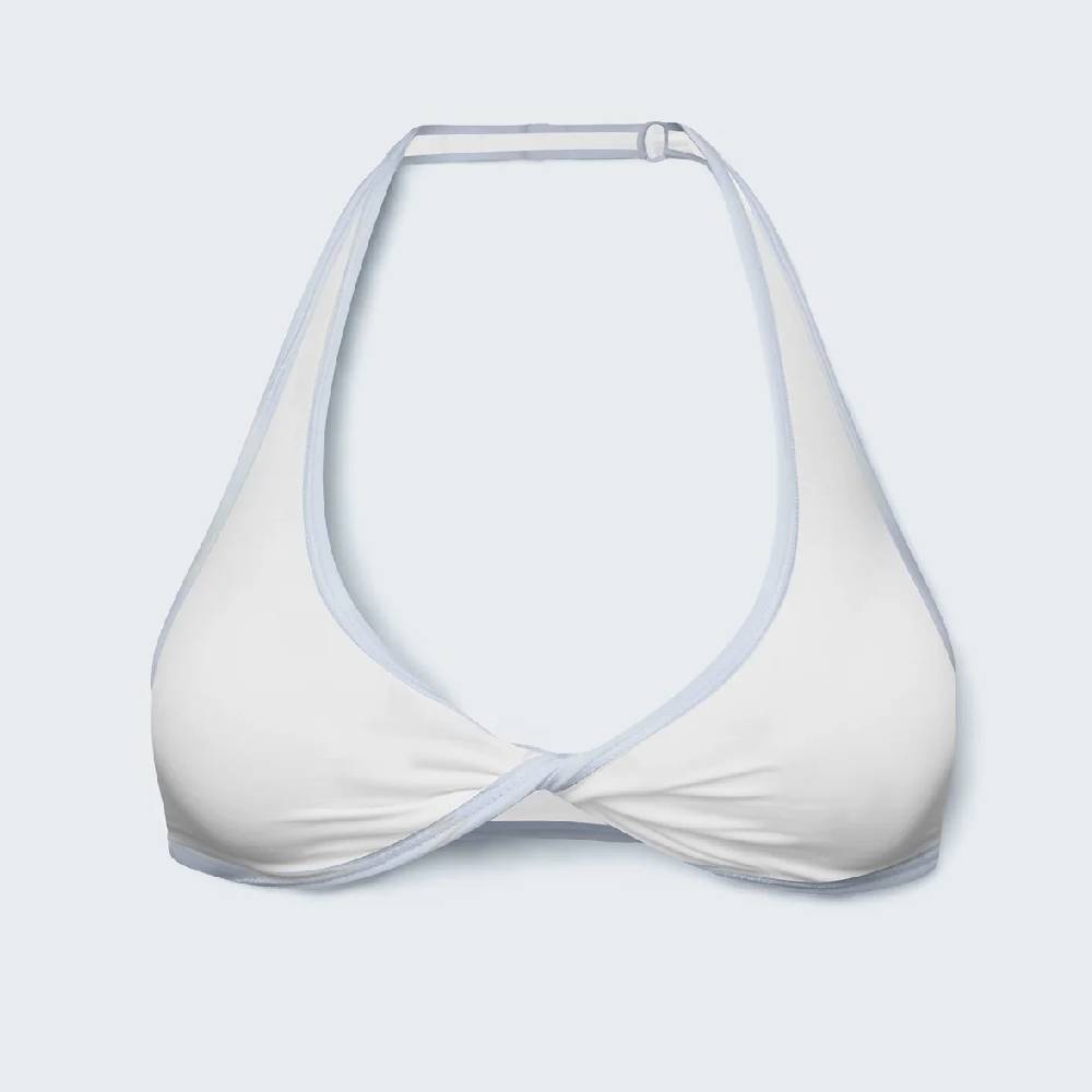 Бюстгальтер Syrn Knot Just Friends Twist Front, белый/голубой
Бюстгальтер Syrn Knot Just Friends Twist Front, белый/голубой