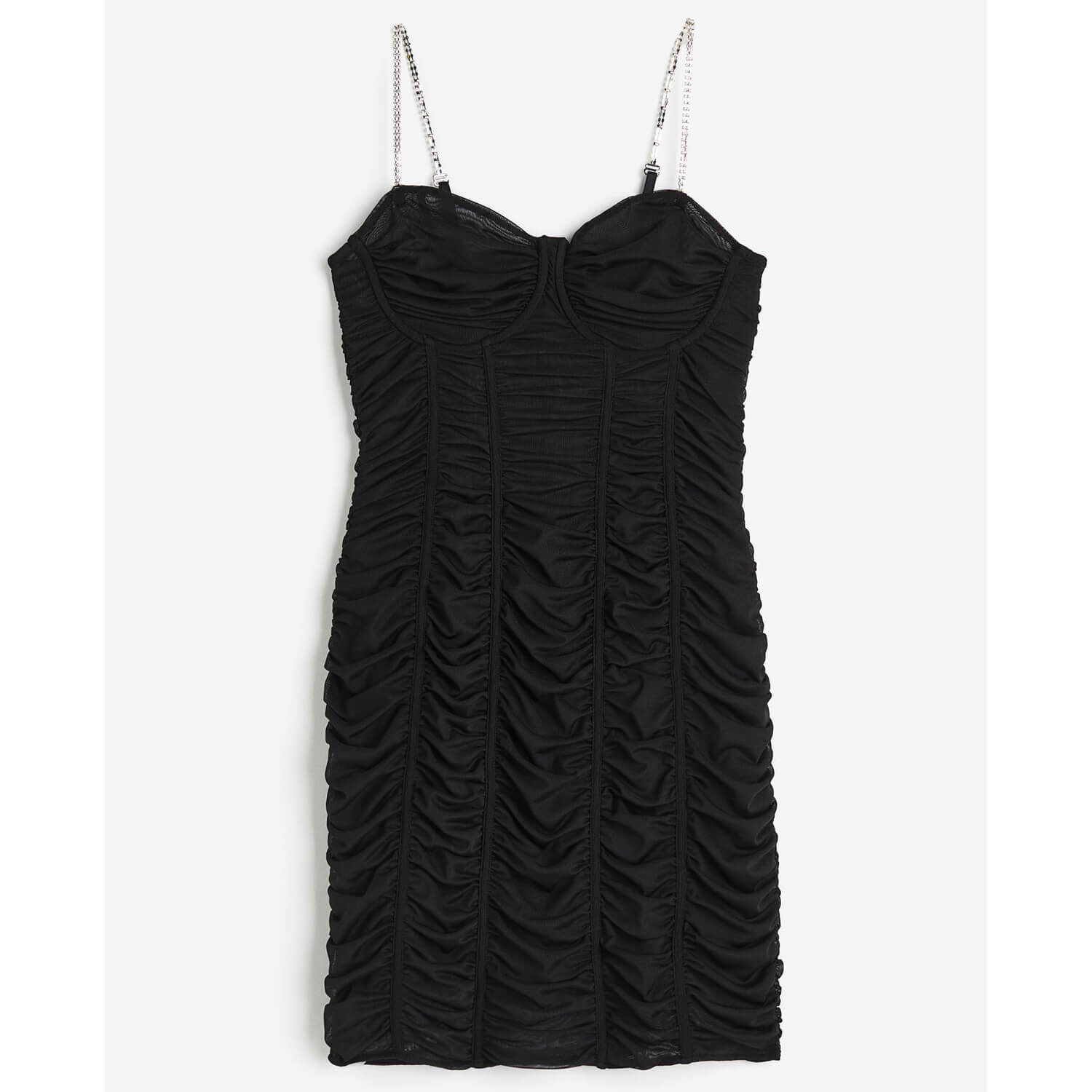 Платье H&M Rhinestone-strap Bodycon, черный
Платье H&M Rhinestone-strap Bodycon, черный