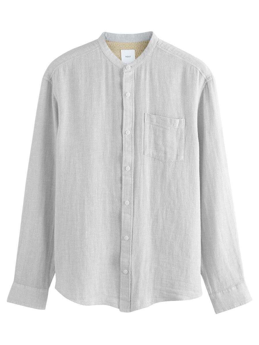 Рубашка на пуговицах классического кроя Next, светло-серый
Рубашка на пуговицах классического кроя Next, светло-серый