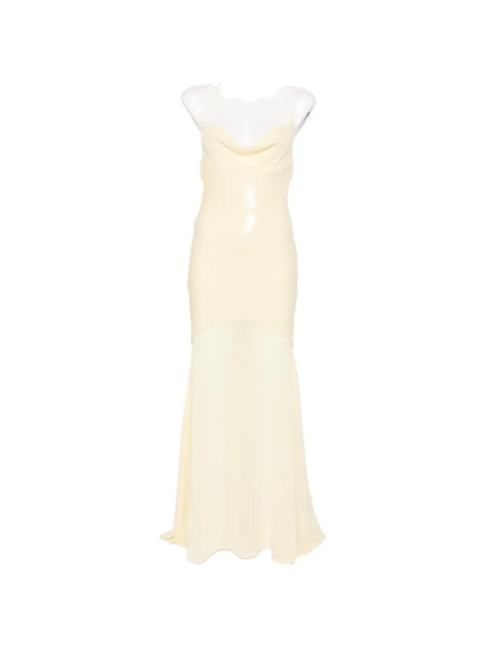 Макси-платье с пайетками Patrizia Pepe, желтый
Макси-платье с пайетками Patrizia Pepe, желтый