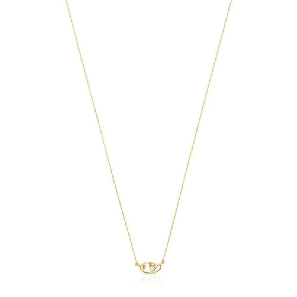 Колье с подвеской Tous Tsuri With Gemstones, золото/драгоценные камни
Колье с подвеской Tous Tsuri With Gemstones, золото/драгоценные камни