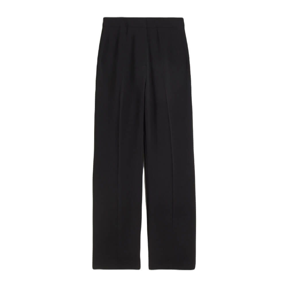 Брюки H&M Wide-cut, черный
Брюки H&M Wide-cut, черный