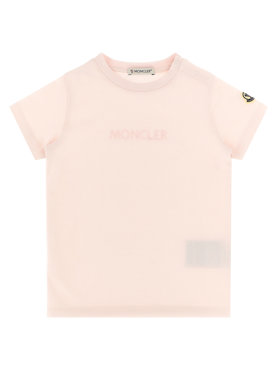 Футболка с вышивкой логотипа Moncler Enfant, розовый
Футболка с вышивкой логотипа Moncler Enfant, розовый