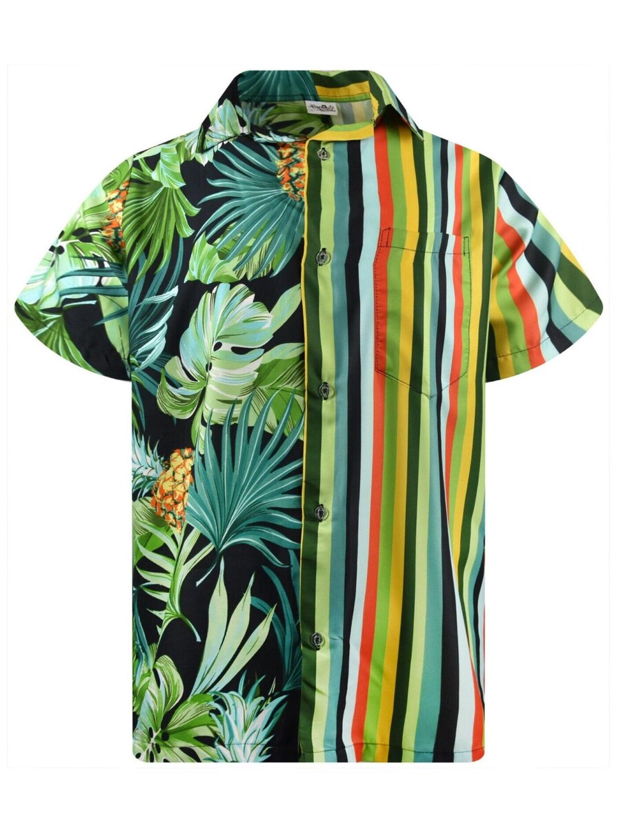 Рубашка King Kameha Stripes, зеленый
Рубашка King Kameha Stripes, зеленый