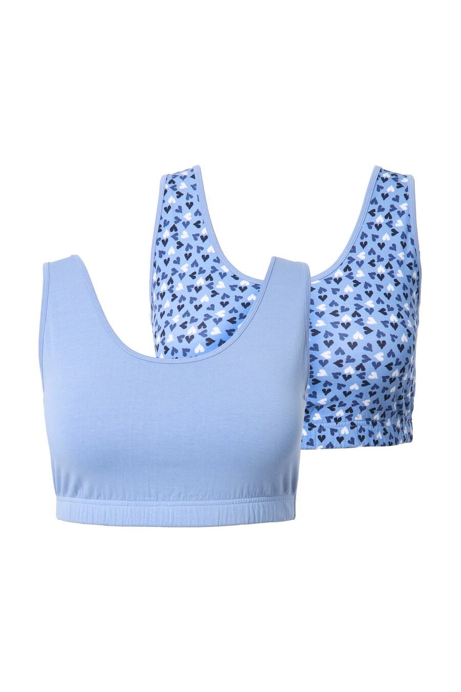 Бюстгальтер-бралетт Ulla Popken, синий/голубой
Бюстгальтер-бралетт Ulla Popken, синий/голубой