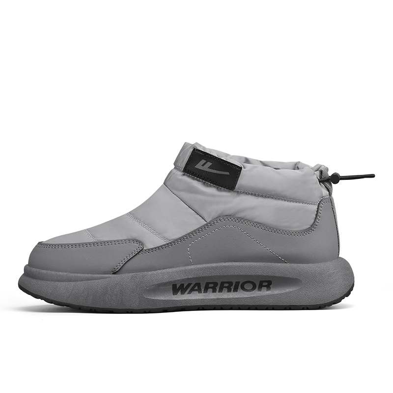 WARRIOR Термостойкие водонепроницаемые противоскользящие короткие зимние ботинки для мужчин с амортизацией и устойчивостью к истиранию, светло-серые, на флисовой подкладке
WARRIOR Термостойкие водонепроницаемые противоскользящие короткие зимние ботинки для мужчин с амортизацией и устойчивостью к истиранию, светло-серые, на флисовой подкладке