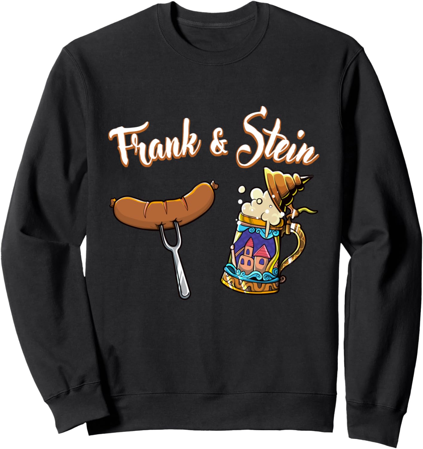 Забавная толстовка Frank & Stein с изображением колбасок, пива и немецкой еды на тему Октоберфеста Oktoberfest German Bavarian Costume Gift Store, черный
Забавная толстовка Frank & Stein с изображением колбасок, пива и немецкой еды на тему Октоберфеста Oktoberfest German Bavarian Costume Gift Store, черный