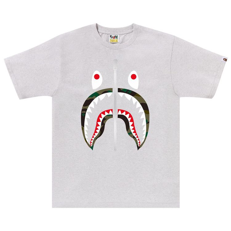 Футболка BAPE 1st Camo Shark Tee, Grey/Green
Футболка BAPE 1st Camo Shark Tee, Grey/Green