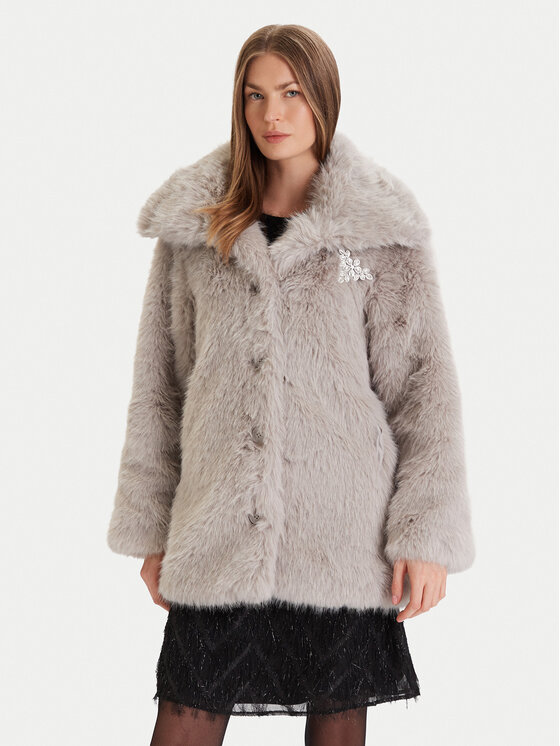 Меховое пальто regular fit Ashia 15356621 Only, серый
Меховое пальто regular fit Ashia 15356621 Only, серый