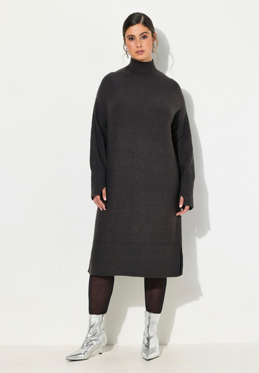 Платье Ulla Popken TURTLENECK, Charcoal Gray Melange/Mottled Anthracite
Платье Ulla Popken TURTLENECK, Charcoal Gray Melange/Mottled Anthracite