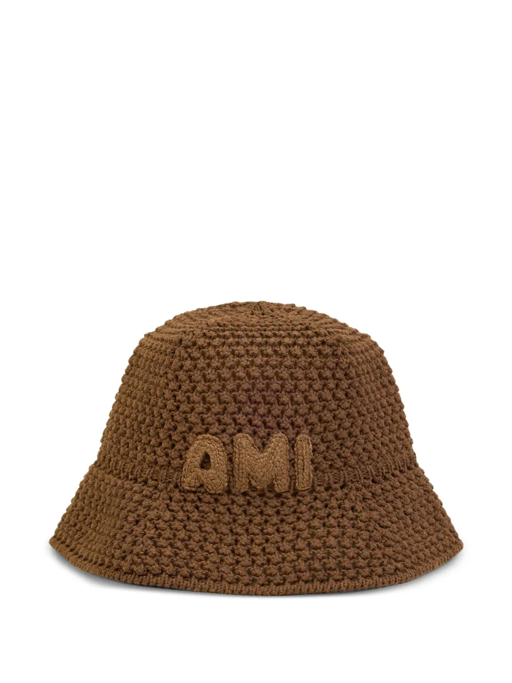 Панама в технике кроше AMI Paris, коричневый
Панама в технике кроше AMI Paris, коричневый