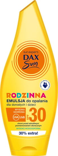 Семейная солнцезащитная эмульсия, SPF 30, 250 мл Dax Sun
Семейная солнцезащитная эмульсия, SPF 30, 250 мл Dax Sun