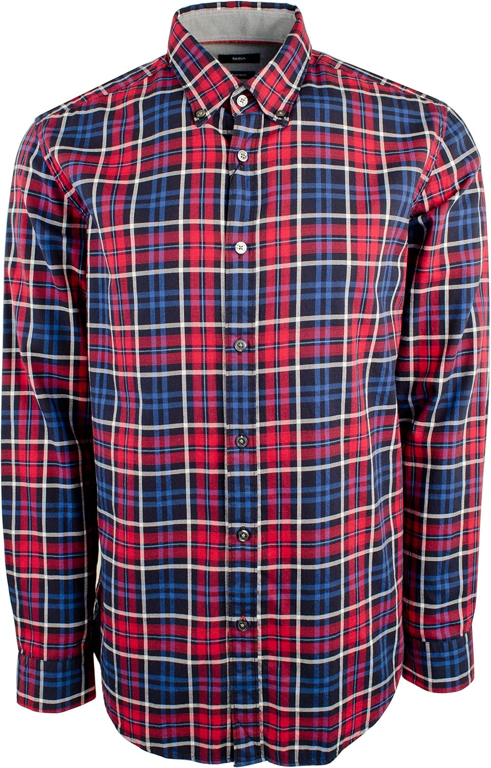 Мужская повседневная хлопковая рубашка стандартного/классического кроя Hugo Boss, Red Multicolored
Мужская повседневная хлопковая рубашка стандартного/классического кроя Hugo Boss, Red Multicolored