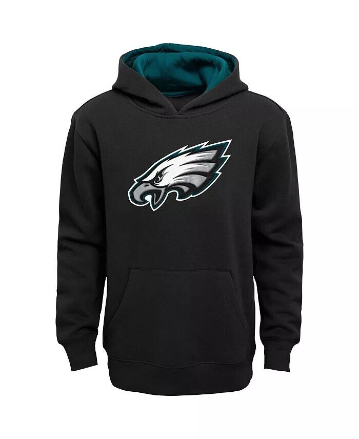Черный пуловер с капюшоном Big Boys Philadelphia Eagles Prime Outerstuff
Черный пуловер с капюшоном Big Boys Philadelphia Eagles Prime Outerstuff