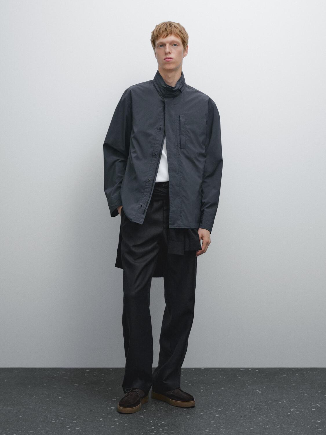 Куртка из технической ткани Massimo Dutti, Bluish
Куртка из технической ткани Massimo Dutti, Bluish