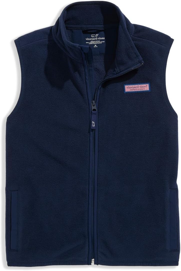 Жилет Vineyard Vines Kids Harbor Fleece Zip-Up Vest, цвет Nautical Navy
Жилет Vineyard Vines Kids Harbor Fleece Zip-Up Vest, цвет Nautical Navy