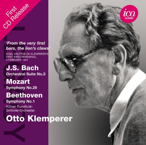 CD диск Bach / Mozart / Beethoven: Otto Klemperer
CD диск Bach / Mozart / Beethoven: Otto Klemperer