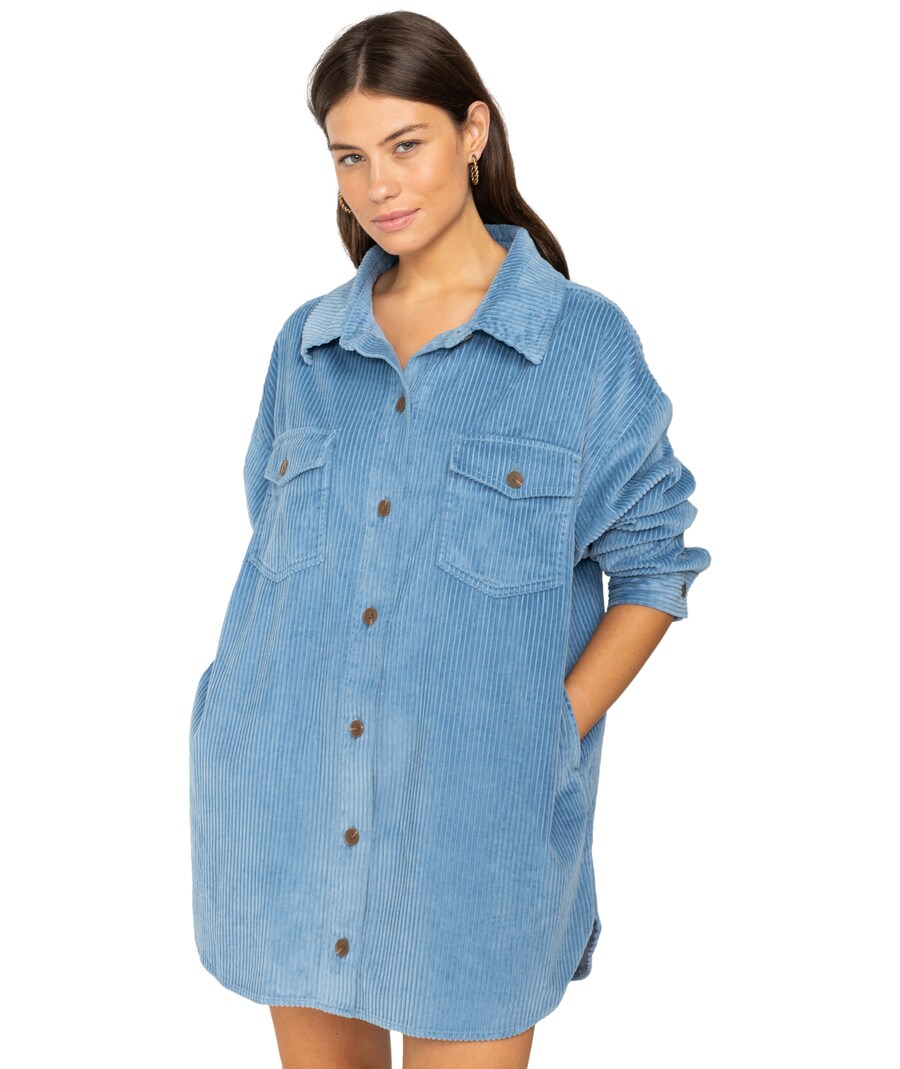 Платье рубашка BILLABONG Shirt Dress, синий
Платье рубашка BILLABONG Shirt Dress, синий