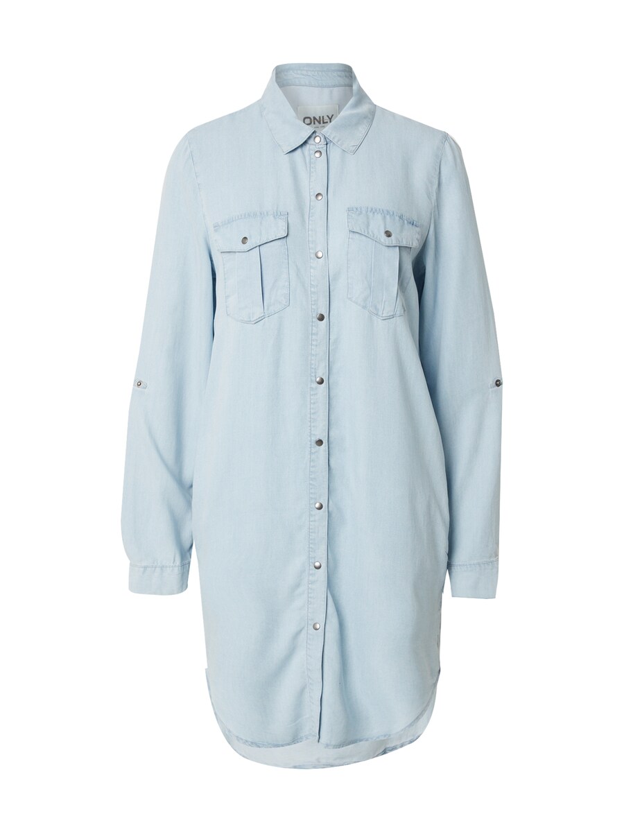 Платье-рубашка ONLY ONLSille, светло-синий
Платье-рубашка ONLY ONLSille, светло-синий