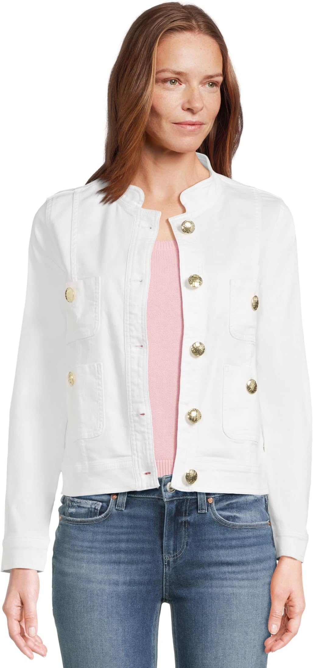 Куртка Lilly Pulitzer Shepa Denim Jacket, Resort White
Куртка Lilly Pulitzer Shepa Denim Jacket, Resort White