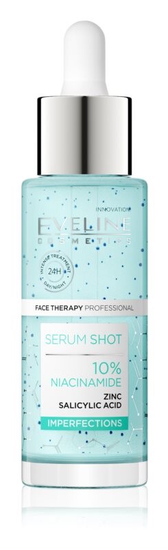 Сыворотка для лица для жирной и проблемной кожи Eveline Cosmetics Serum Shot 10% Niacinamide
Сыворотка для лица для жирной и проблемной кожи Eveline Cosmetics Serum Shot 10% Niacinamide