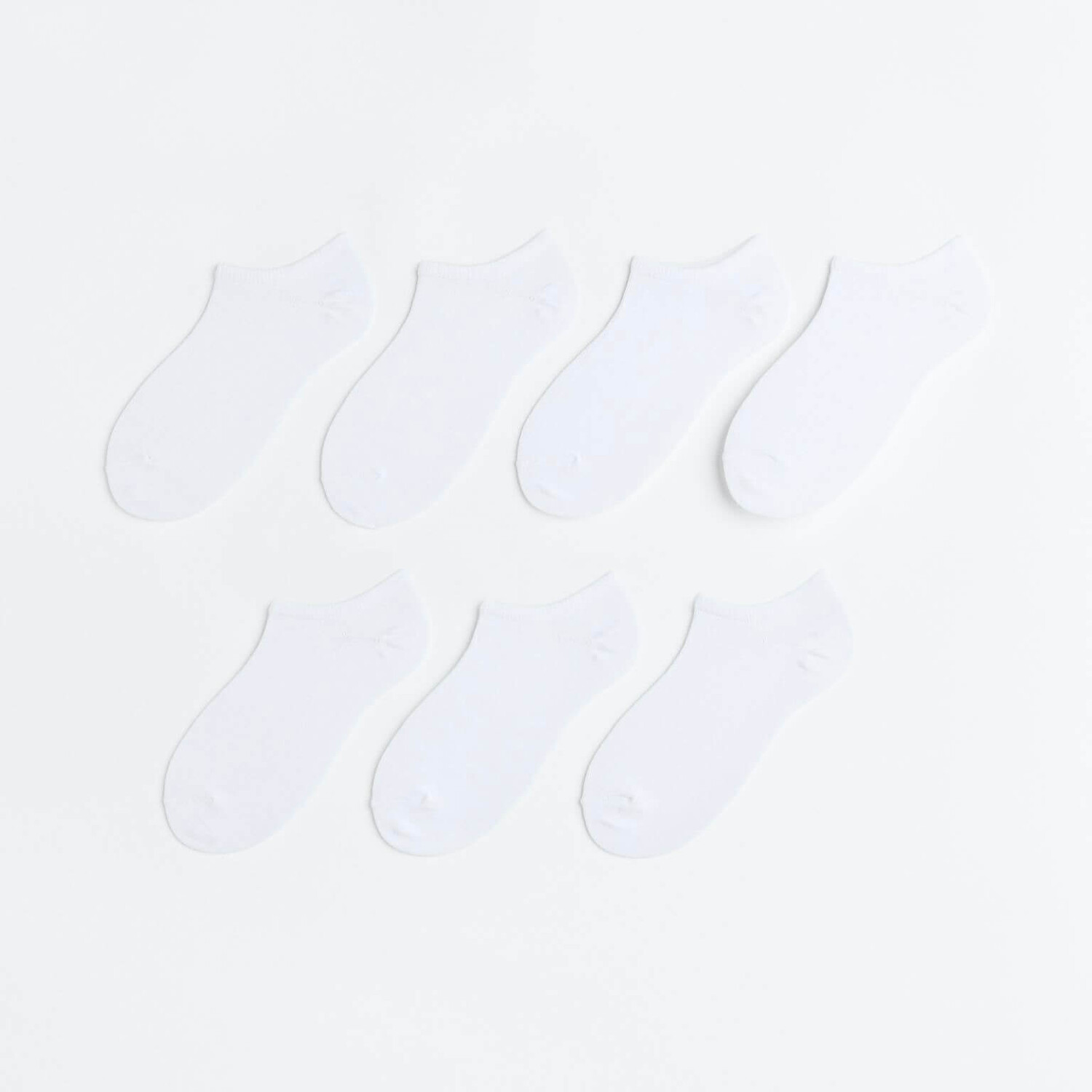 Набор носков H&M Ankle, 7 пар, белый
Набор носков H&M Ankle, 7 пар, белый
