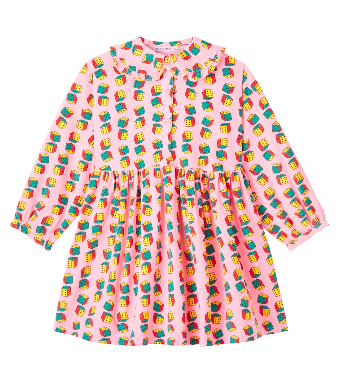 Печатное хлопковое платье Bobo Choses, розовый
Печатное хлопковое платье Bobo Choses, розовый