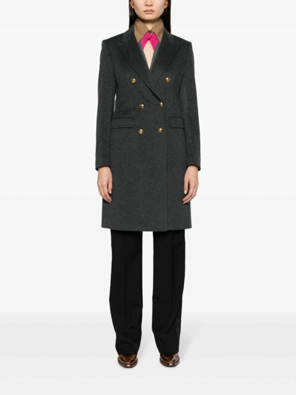 Tagliatore двубортное пальто из смесовой шерсти, серый
Tagliatore двубортное пальто из смесовой шерсти, серый