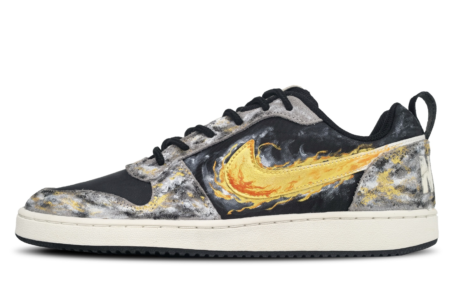Gilded Boiling Fire, дизайн Distressed, эффект Patchy, амортизация Scorching Flame, износостойкие низкие кроссовки для скейтбординга мужские Nike, черный
Gilded Boiling Fire, дизайн Distressed, эффект Patchy, амортизация Scorching Flame, износостойкие низкие кроссовки для скейтбординга мужские Nike, черный