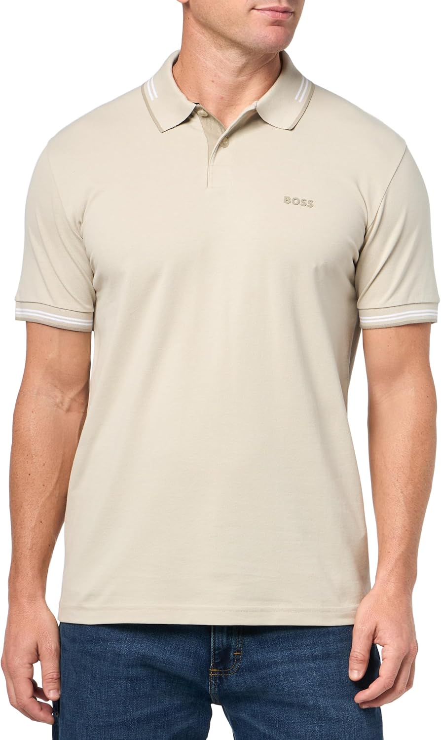 BOSS Мужская Поло Paul Modern Essential, Almond Milk Cream, Белый, BOSS Мужская Поло Paul Modern Essential, Almond Milk Cream
BOSS Мужская Поло Paul Modern Essential, Almond Milk Cream, Белый, BOSS Мужская Поло Paul Modern Essential, Almond Milk Cream