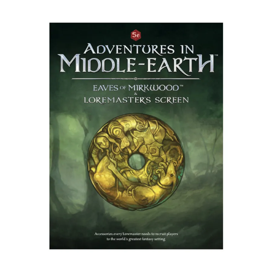Eaves of Mirkwood & Loremaster's Screen, Adventures in Middle-Earth (5e), твердый переплет
Eaves of Mirkwood & Loremaster's Screen, Adventures in Middle-Earth (5e), твердый переплет