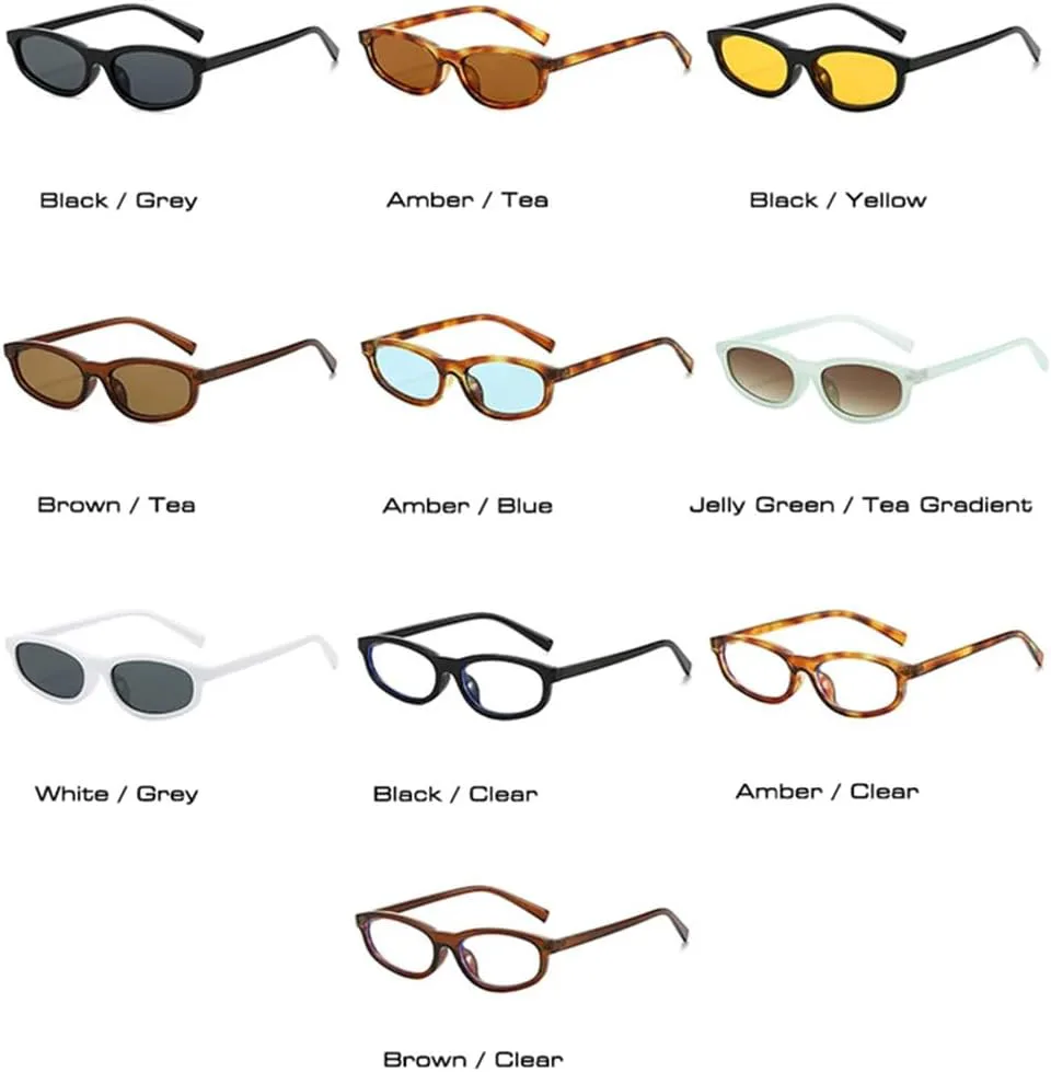 Солнцезащитные очки «кошачий глаз» с постепенным изменением цвета для женщин и мужчин, с защитой от УФ-излучения UV400, для бега и спорта UYPTK, Brown Clear
Солнцезащитные очки «кошачий глаз» с постепенным изменением цвета для женщин и мужчин, с защитой от УФ-излучения UV400, для бега и спорта UYPTK, Brown Clear