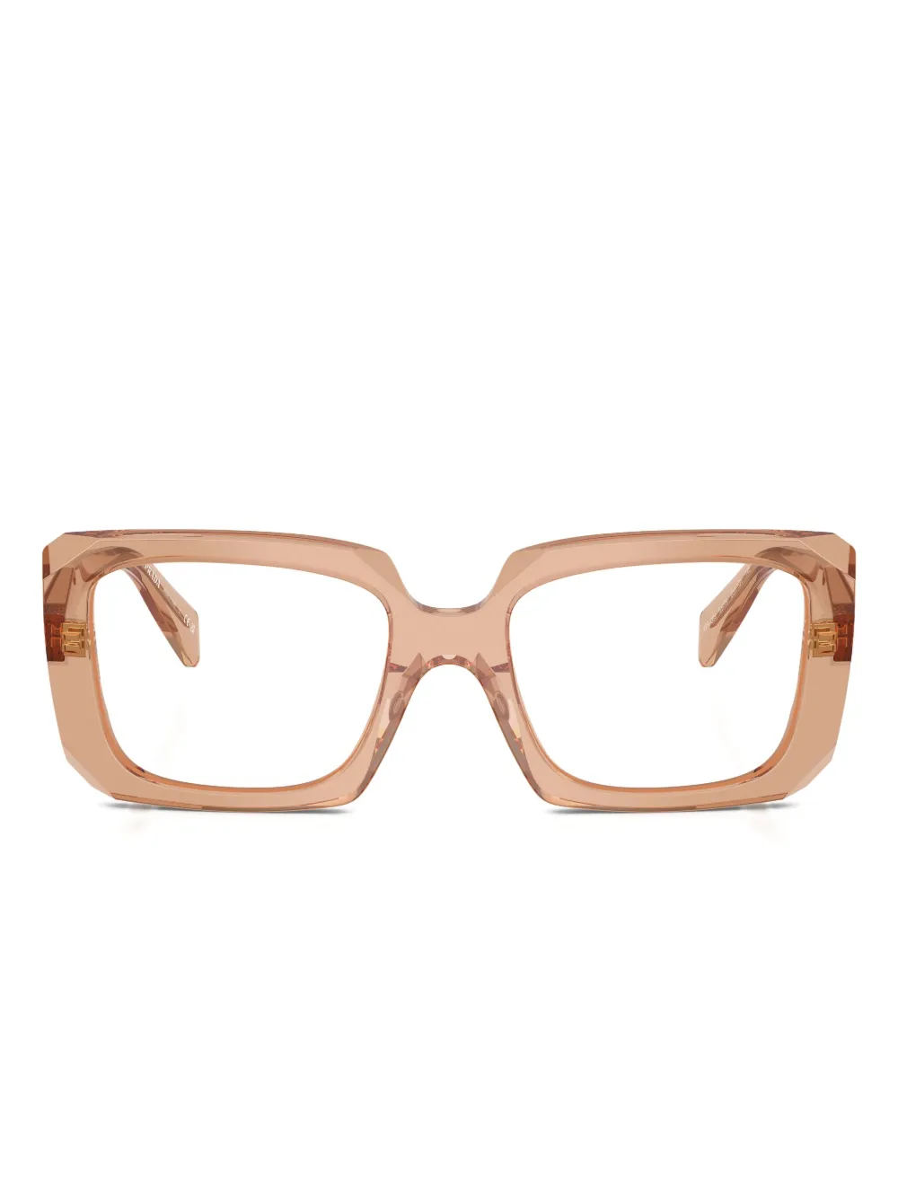 Очки в квадратной оправе Prada, бежевый
Очки в квадратной оправе Prada, бежевый