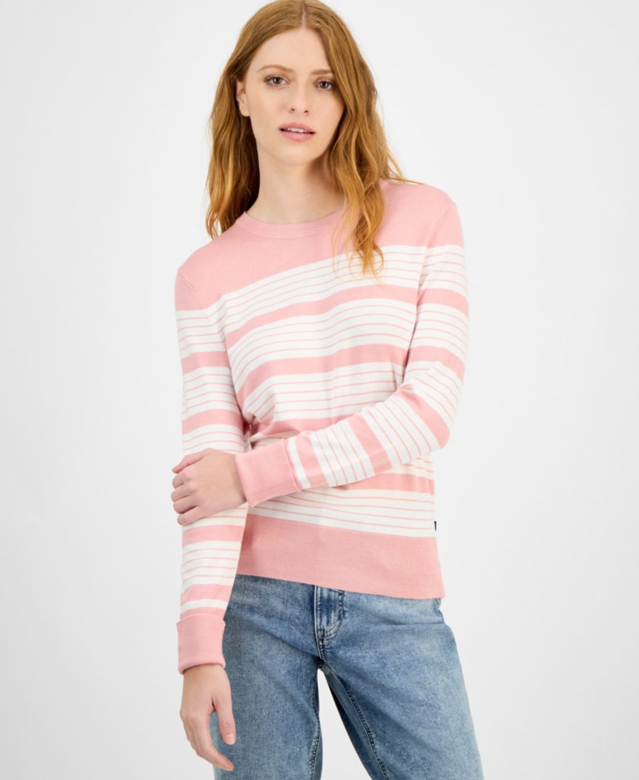 Женский свитер с круглым вырезом и разноцветными полосками Nautica Jeans, Bridal Rose/ Ivory
Женский свитер с круглым вырезом и разноцветными полосками Nautica Jeans, Bridal Rose/ Ivory