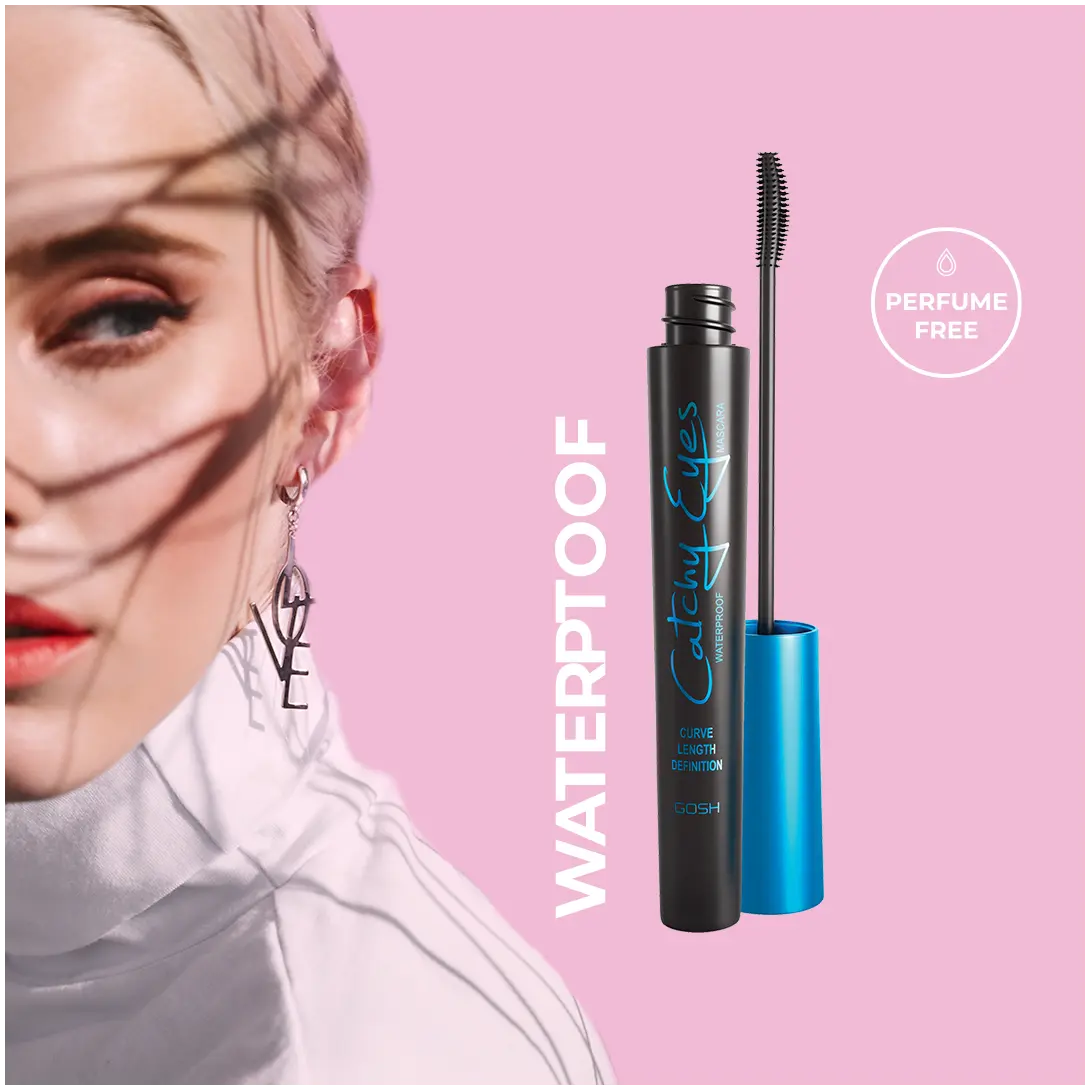 Gosh Catchy Eyes водостойкая тушь, 8 мл
Gosh Catchy Eyes водостойкая тушь, 8 мл