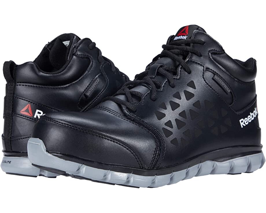 Кроссовки Sublite Cushion Work Mid Comp Toe EH Reebok Work, черный 
Кроссовки Sublite Cushion Work Mid Comp Toe EH Reebok Work, черный