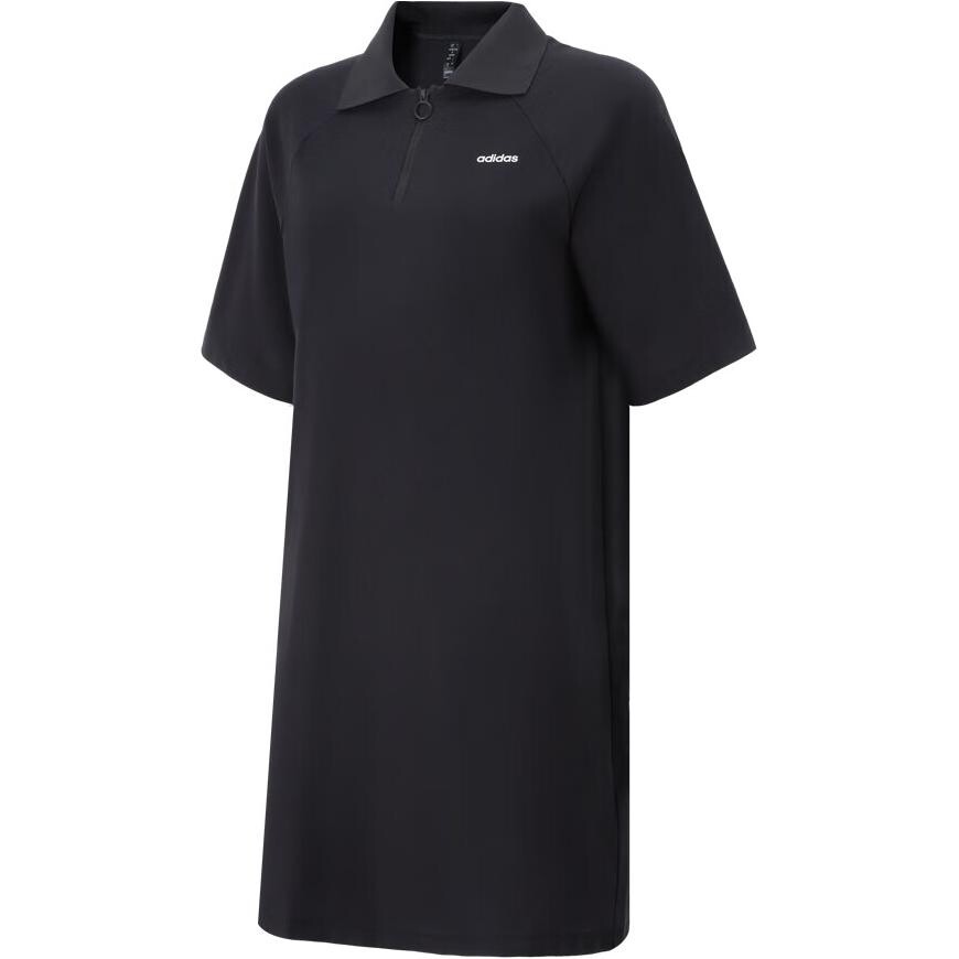 Платье с короткими рукавами женское черное Adidas
Платье с короткими рукавами женское черное Adidas