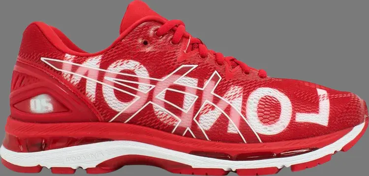 Лимитированные кроссовки gel nimbus 20 'london' Asics, красный
Лимитированные кроссовки gel nimbus 20 'london' Asics, красный