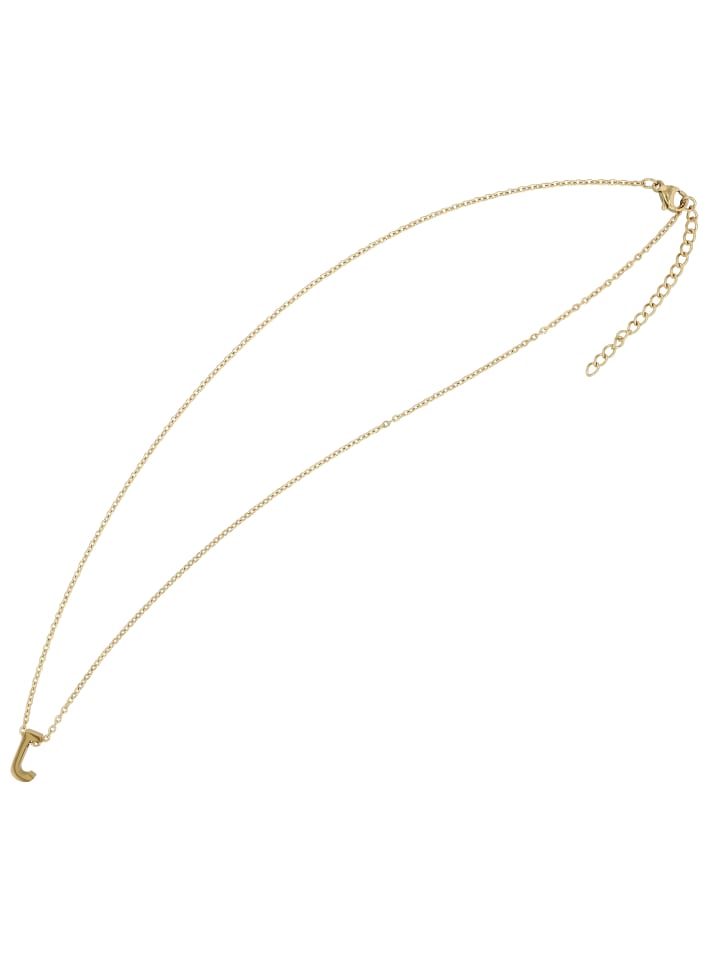 Adeliás Женское колье - буква N из нержавеющей стали 45+5 в золотом исполнении
Adeliás Женское колье - буква N из нержавеющей стали 45+5 в золотом исполнении