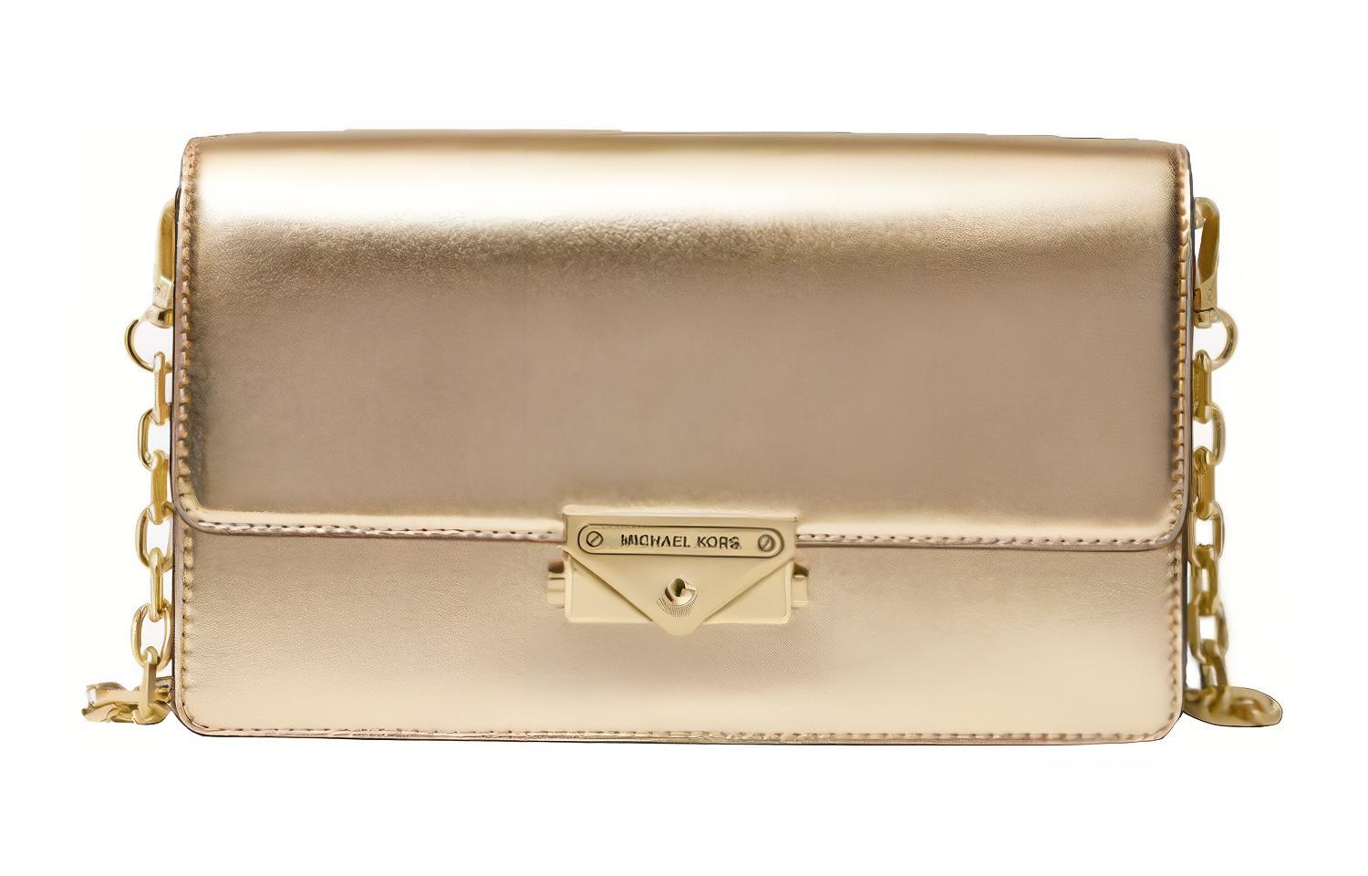 Сумка-клатч Cece PU Baguette через плечо среднего размера золотистого цвета MICHAEL KORS
Сумка-клатч Cece PU Baguette через плечо среднего размера золотистого цвета MICHAEL KORS