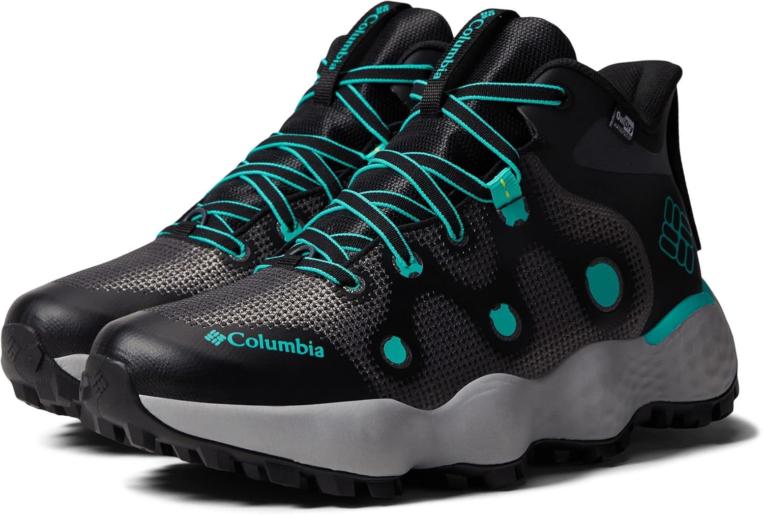 Columbia Womens Escape Thrive Endure, Black/Electric Turquoise
Columbia Womens Escape Thrive Endure, Black/Electric Turquoise