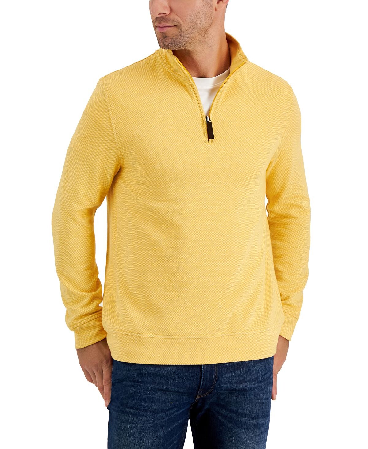 Мужской пуловер birdseye с молнией на четверть, созданный для macy's Club Room, мульти
Мужской пуловер birdseye с молнией на четверть, созданный для macy's Club Room, мульти