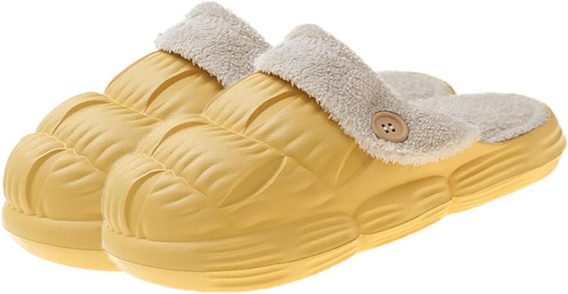Домашние тапочки Cliont для женщин и мужчин с мемори-пеной, удобные, теплые и нескользящие, желтый
Домашние тапочки Cliont для женщин и мужчин с мемори-пеной, удобные, теплые и нескользящие, желтый