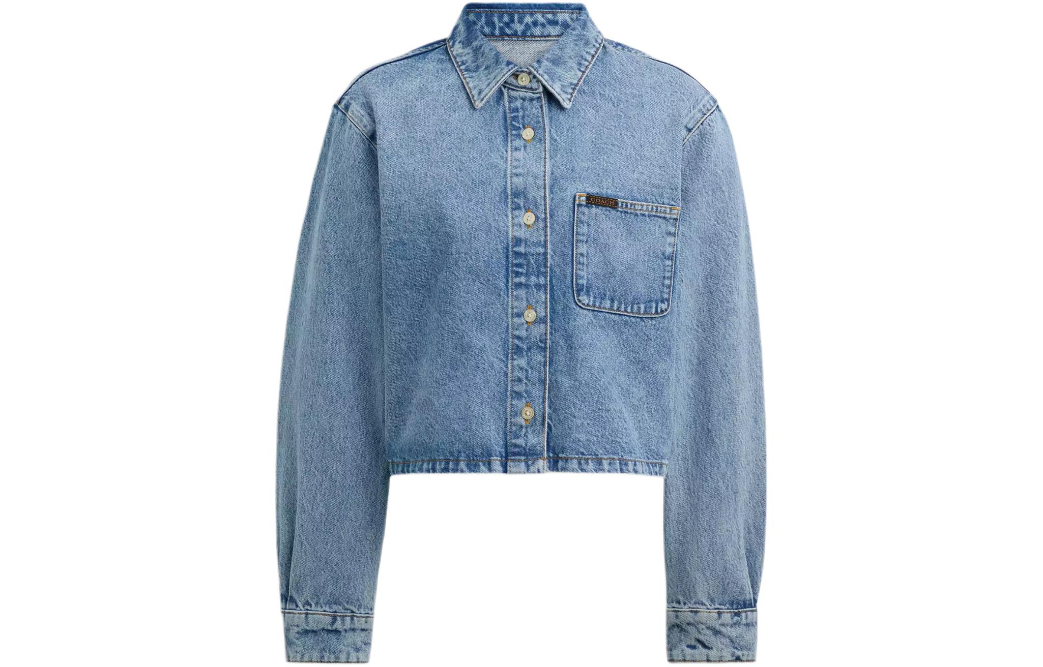 COACH SS24 Джинсовая куртка Women's Blue
COACH SS24 Джинсовая куртка Women's Blue