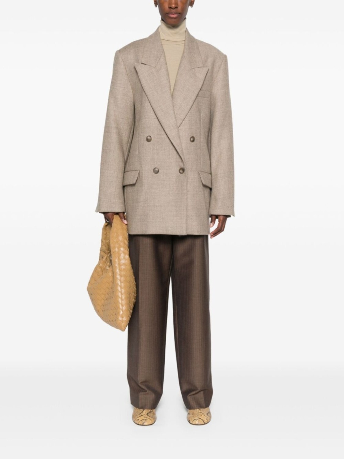 Róhe шерстяной блейзер, нейтральный цвет
Róhe шерстяной блейзер, нейтральный цвет